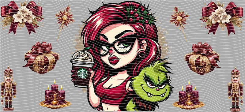 16oz Christmas-S 1022